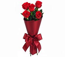Букет 5 Красных роз Эдлесс Лав в Обидимо