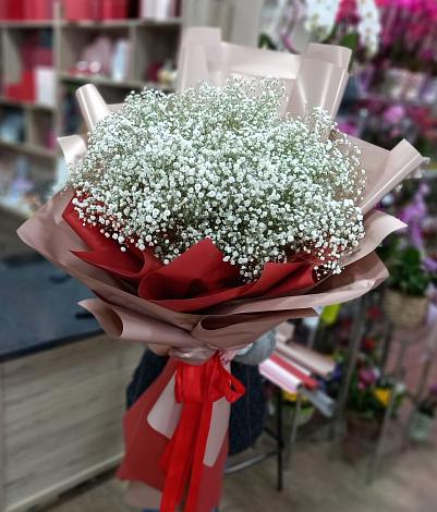 Букет цветов из: Гипсофила в Обидимо