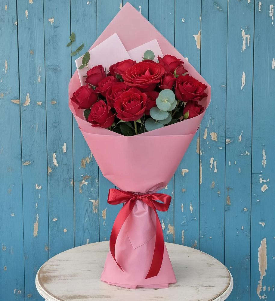 Букет цветов из: Розы в Обидимо