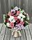 Букет цветов из: Альстромерии, Гвоздики, Розы и Хризантемы в Обидимо