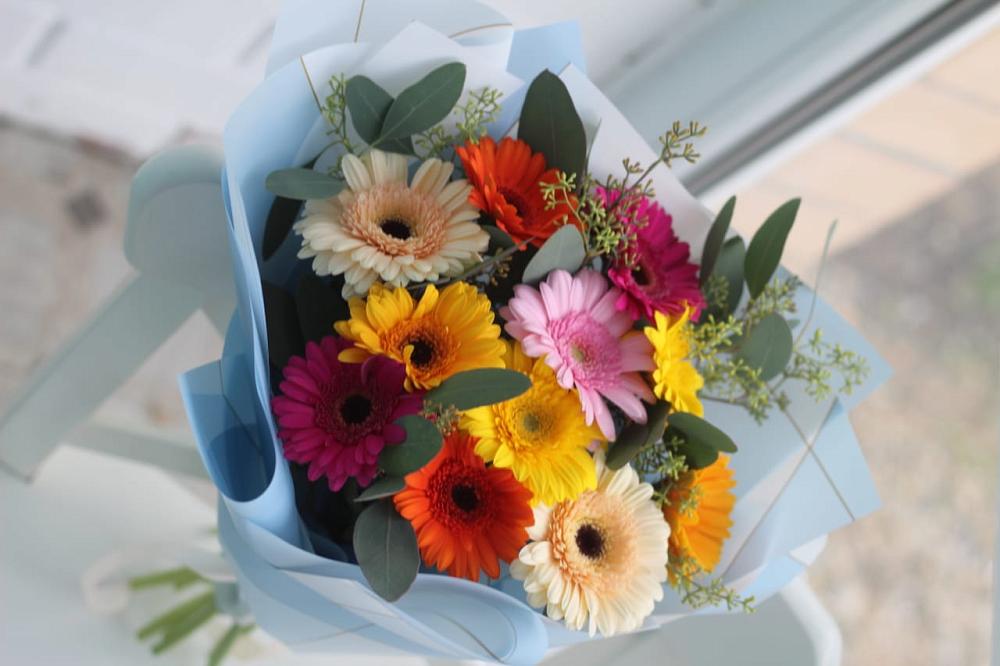 Букет цветов из: Герберы в Обидимо