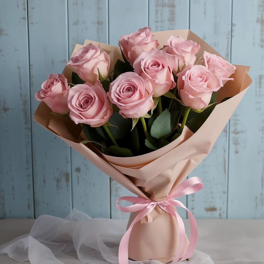 Букет цветов из: Розы в Обидимо