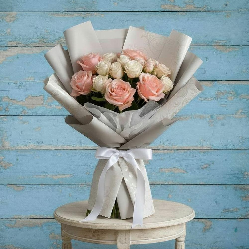 Букет цветов из: Розы в Обидимо