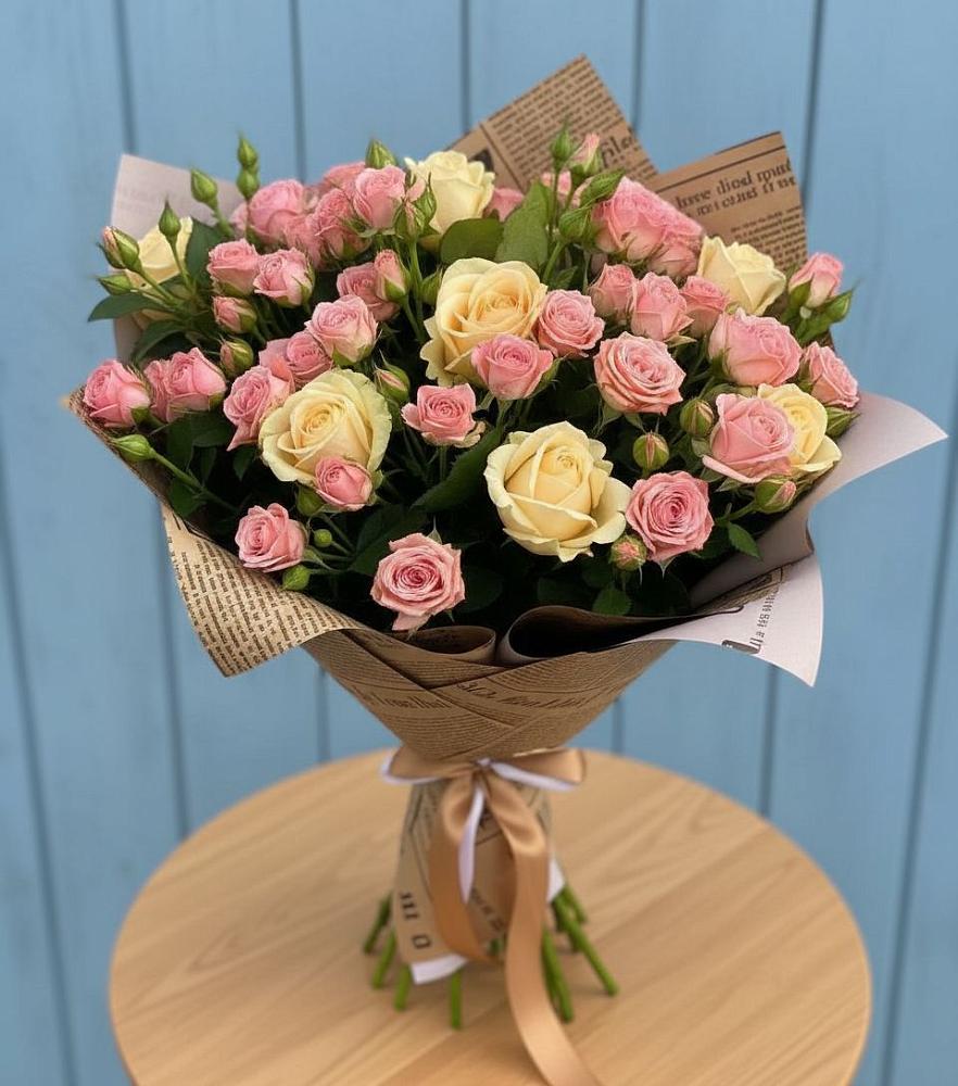 Букет цветов из: Розы в Обидимо