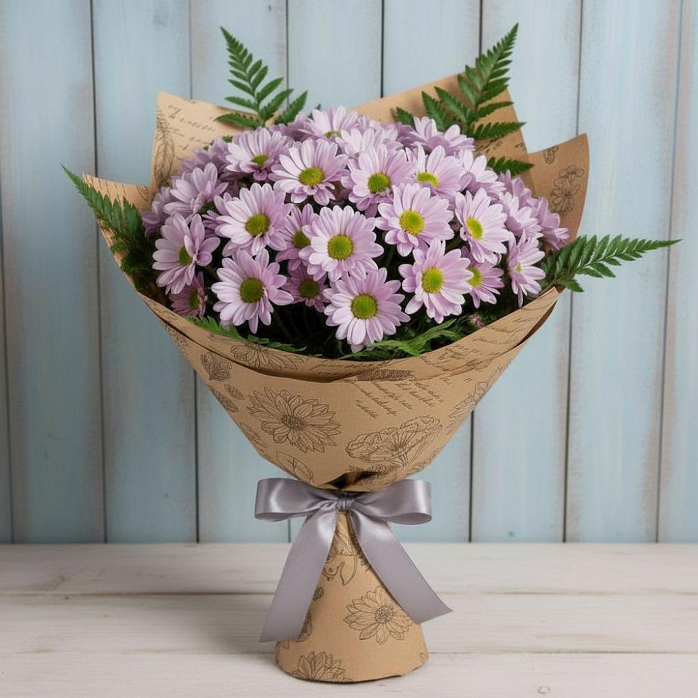 Букет цветов из: Хризантемы в Обидимо