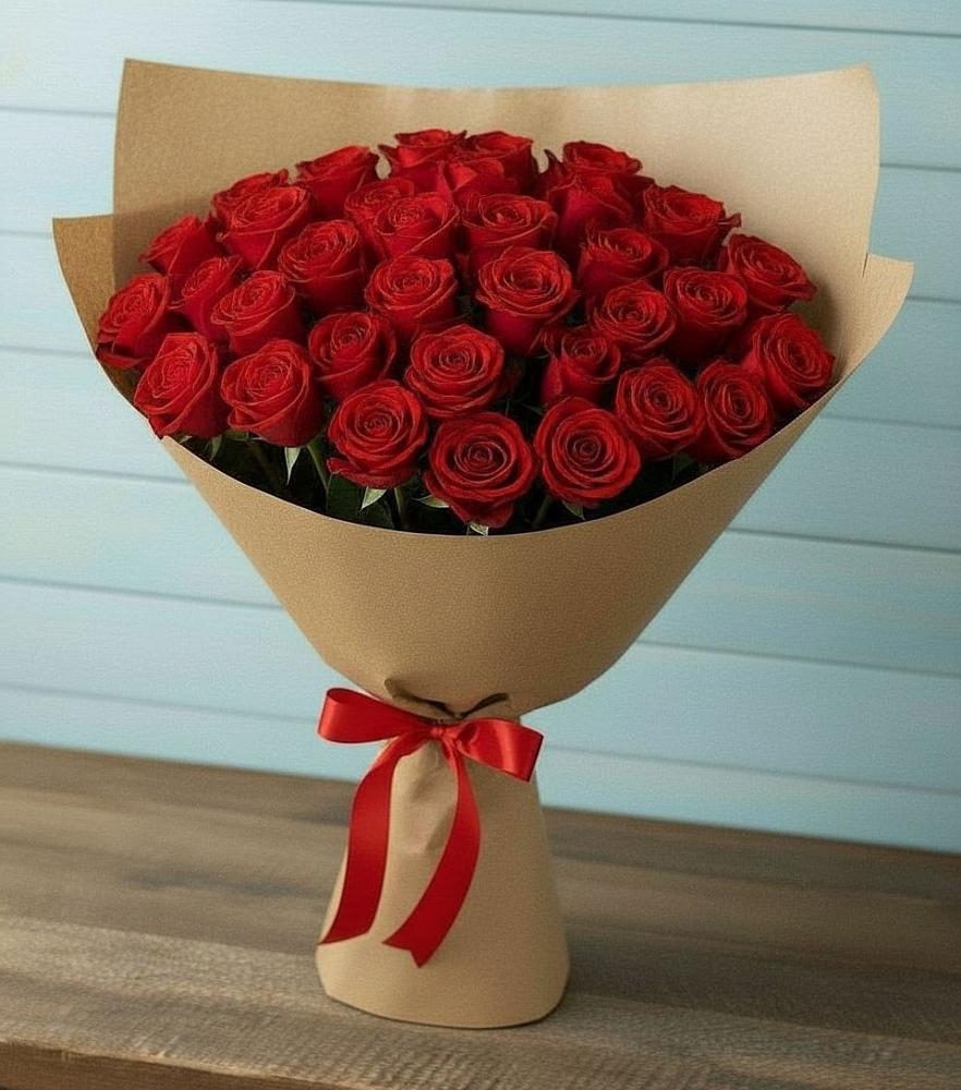 Букет Красные розы Милано в Обидимо