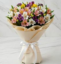Букет цветов из:  Альстромерии #REPLACE_PRED# Обидимо