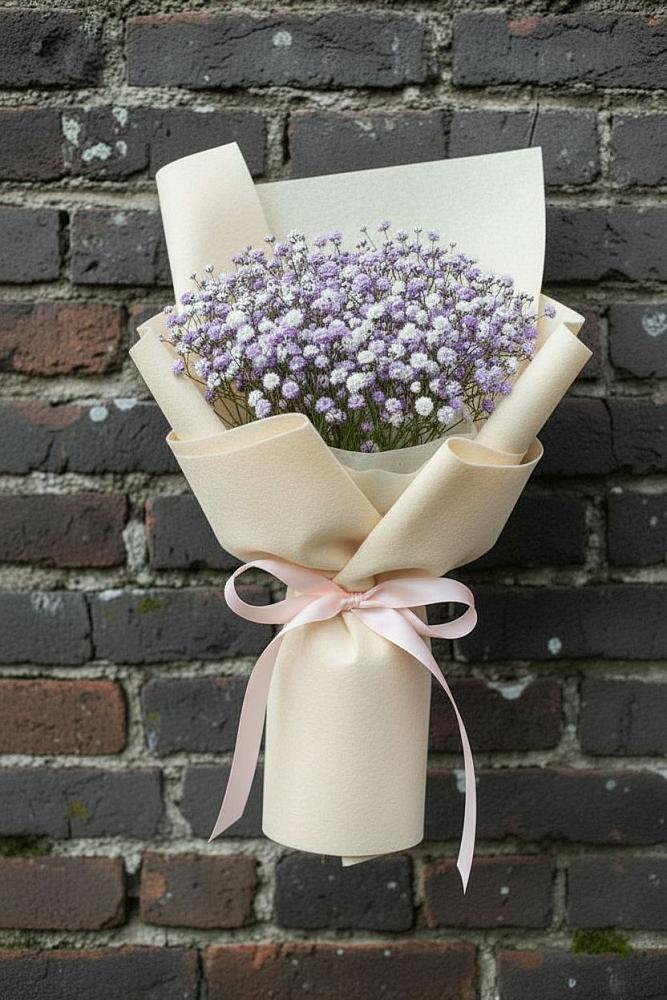 Букет цветов из: Гипсофила в Обидимо