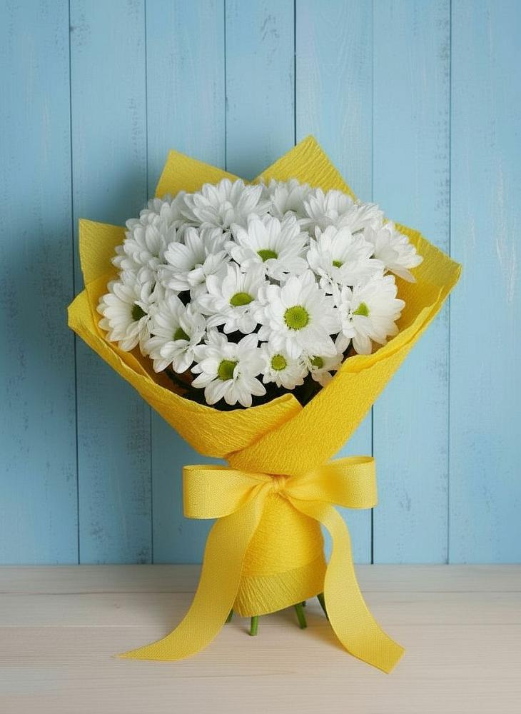 Букет цветов из: Хризантемы в Обидимо