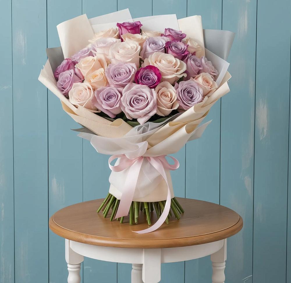 Букет цветов из: Розы в Обидимо