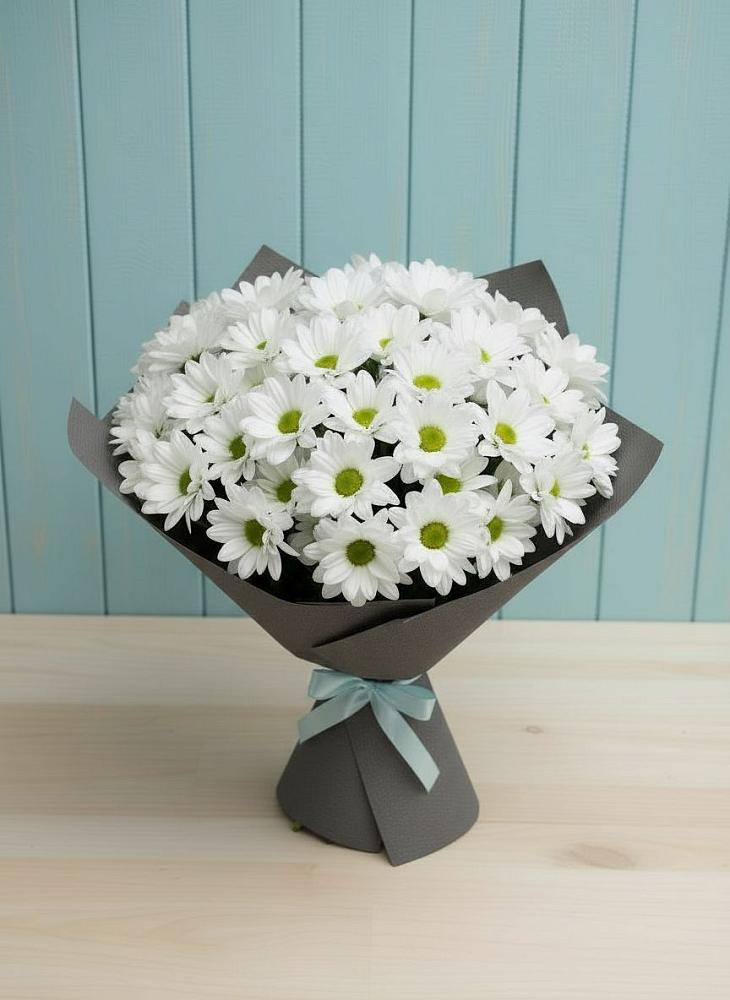 Букет цветов из: Хризантемы в Обидимо