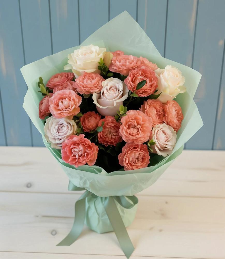 Букет цветов из: Розы в Обидимо