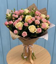 Букет цветов из:  Розы в Обидимо
