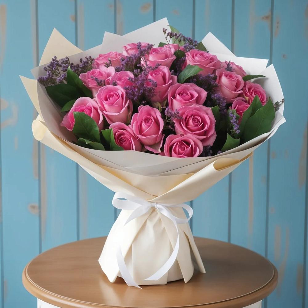 Букет цветов из: Розы в Обидимо