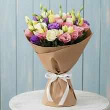 Букет цветов из:  Лизиантусы в Обидимо