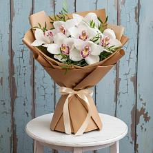 Букет цветов из:  Орхидеи и Розы в Обидимо